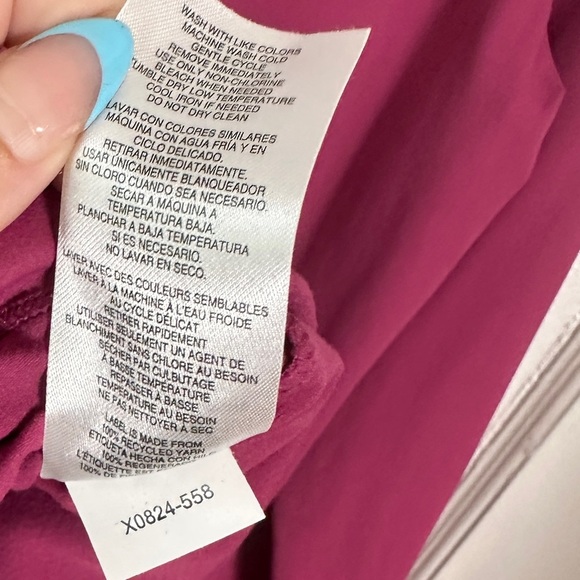 3/$20💥 Mondetta Womens Long Sleeve Active Tee M Performance Luxury Moisture Wick - Picture 4 of 17